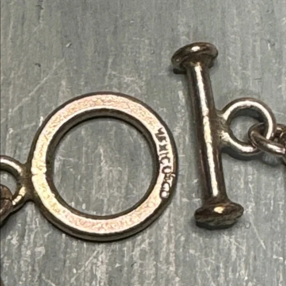 925 Sterling Silver Black Enamel Mayan Calendar Bracelet - Picture 2 of 2